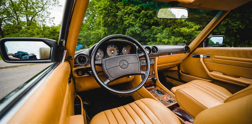 Mercedes-Benz SL cena 107000 przebieg: 172000, rok produkcji 1988 z Kalisz Pomorski małe 631